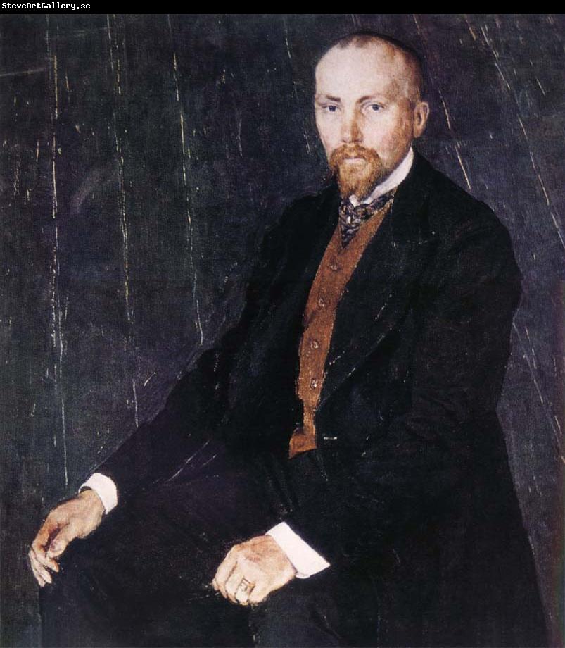 Alexander Yakovlevich GOLOVIN The Portrait of Artist